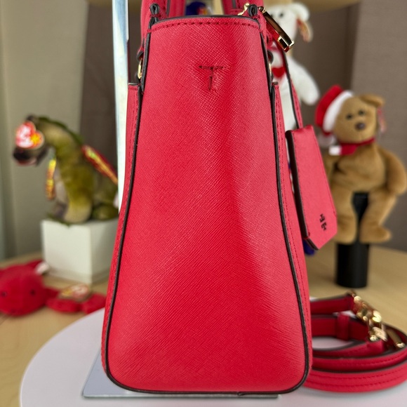 💥TORY BURCH - Robinson Small Double-Zip Tote - 45U432 - Picture 8 of 17